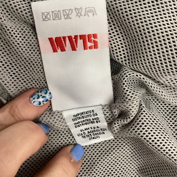 SLAM Men's Sleeveless Gray Vest Zip Up Mock Neck Lightweight Outdoor Casual - Picture 10 of 14